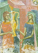 A fresco, St. Demetrius