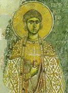 St. Procopius, fresco Zica